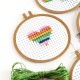 The Stamp Market - Fustella - Embroidery Hoop