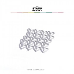 The Stamp Market - Fustella - Happy Hearts Cover