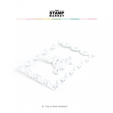 The Stamp Market - Fustella - SCALLOPED FOR YOU FRAME