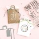 The Stamp Market - Fustella - GIFT BAG & TAGS