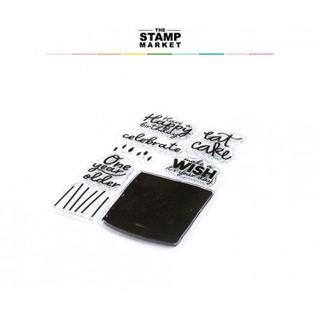 The Stamp Market - Timbri Clear - EAT CAKE