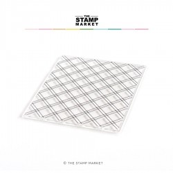 The Stamp Market - Timbri Clear - CRISS CROSS BACKGROUND