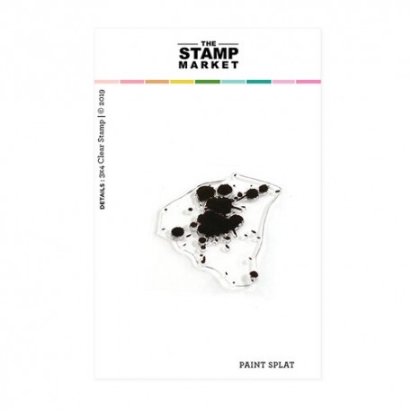 The Stamp Market - Timbri Clear - PAINT SPLAT