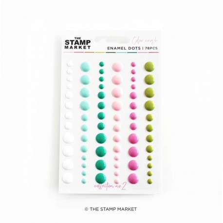 The Stamp Market - Enamel Dots - COLLECTION 2