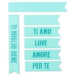 Impronte d'Autore - Fustella - Tag Amore