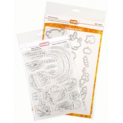 Bundle Fustelle e Timbri coordinati Impronte d'Autore - A Floral Journey
