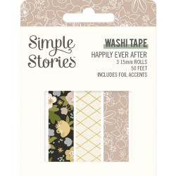 Simple Stories - Washi Tape - Happily Ever After
