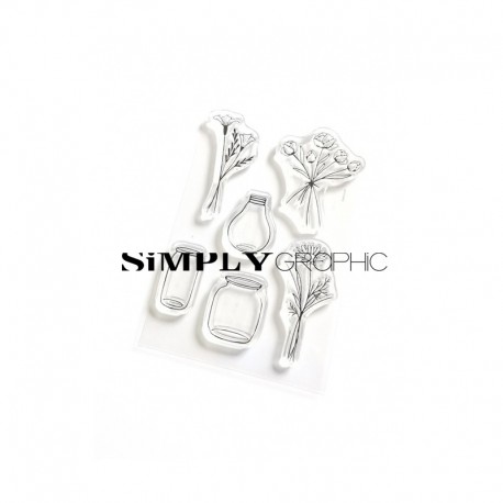 Simply Graphic - Timbri Clear - Bouquets