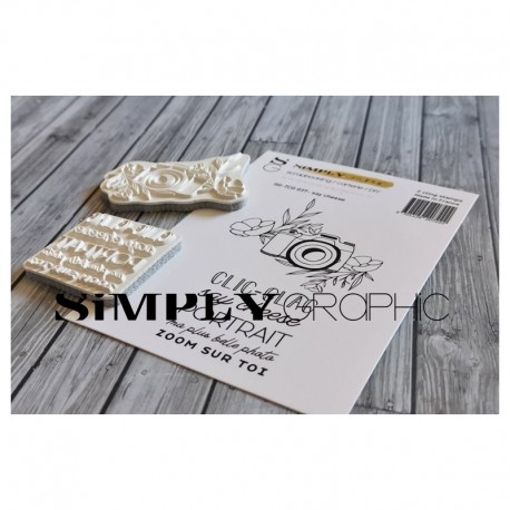 Simply Graphic - Timbri Cling - Say Cheese
