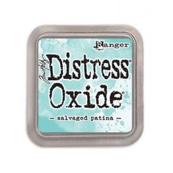 Tampone distress oxide - Salvaged Patina