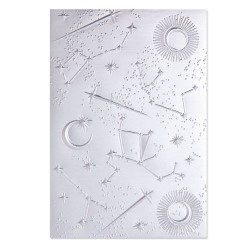 Sizzix - 3-D Textured Impressions Embossing Folder - Starscape