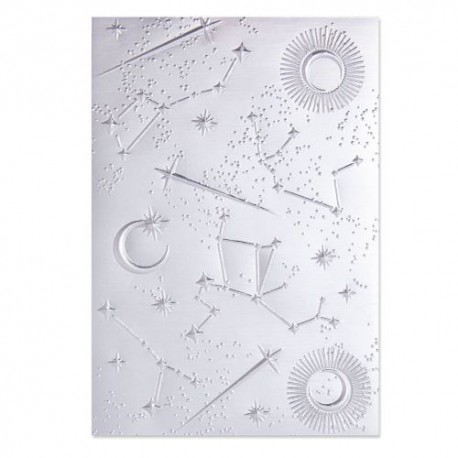 Sizzix - 3-D Textured Impressions Embossing Folder - Starscape