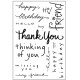 Timbri clear - Stampendous Happy Messages