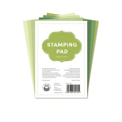 Piatek13 - Stamping Pad Shades of Green - 6x4"