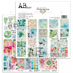 AB STUDIO - Kit Carte 12x12" – LOVE ON TOP