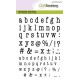 The Stamp Market - Timbri Clear - lowercase alphabet typewriter