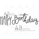 AB Studio - Timbri Cling - Happy Birthday