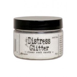 Tim Holtz Distress® Glitter - Clear Rock Candy
