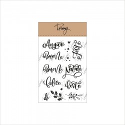 Tommy Art - Timbri Clear - Buone feste