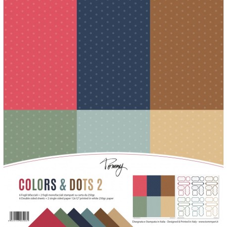 Tommy Art - Kit Carte 12x12" - Colors & Dots 2