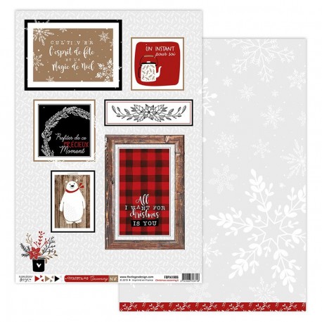 Florileges Design - Carte - Christmas Cocooning 6