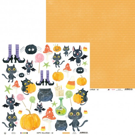 P13 - Carte 12x12" - Happy Halloween - 02