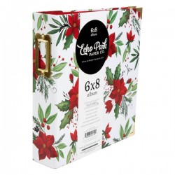 Carta bella - Raccoglitore 6x8" - Christmas Poinsettia