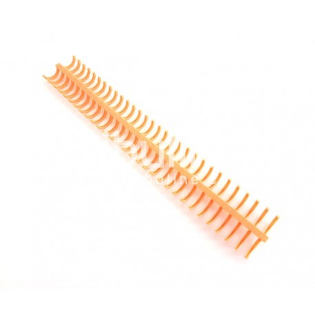 Zibuline - Spirali in Plastica Arancione