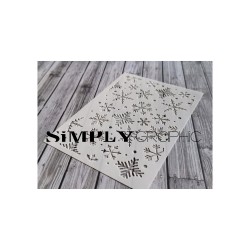 Simply Graphic - Stencil - Flocons