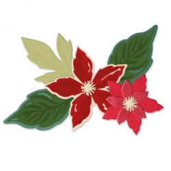 Sizzix - Fustella con Timbri - Seasonal Flowers
