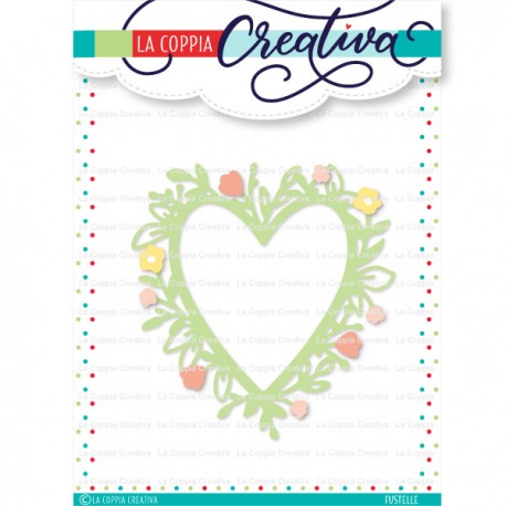 La Coppia Creativa - Fustelle - Cuore fiorito