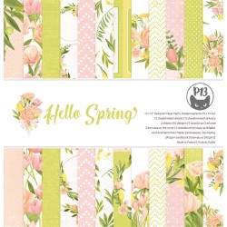 P13 - Pad Hello Spring - 12x12"