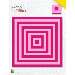 Fustella Nellie Snellen - square with straight corners