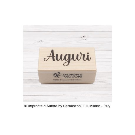 Impronte d'Autore - Timbri in Legno - Auguri