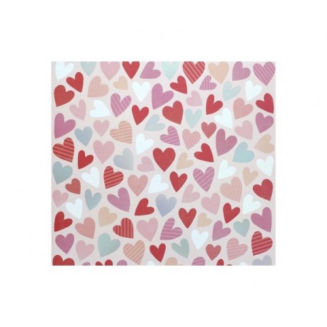 Pink Paislee - Carta 12x12" - LUCKY US