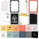 MODASCRAP - KIT CARTE - SCHOOL DETAILS 12X12"