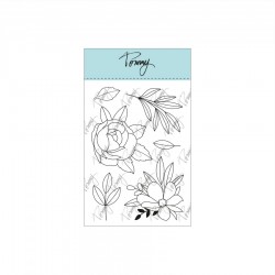 Tommy Art - Timbri Clear - Flowers