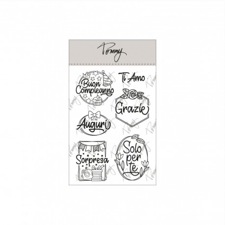 Tommy Art - Timbri Clear - Solo per te