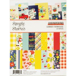 Simple Stories - Pad carte 6x8" - Summer Farmhouse