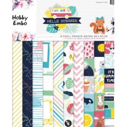 Hobby Embo - Hello Summer- 12x12"