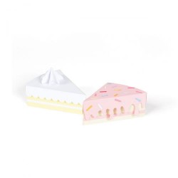 Fustella Sizzix Thinlits - Box, cake slice
