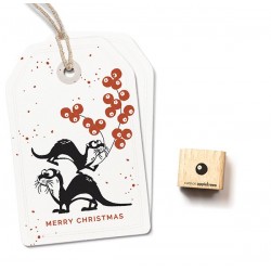 Cats on appletrees - Timbro Legno - Mini Bacca - 27577