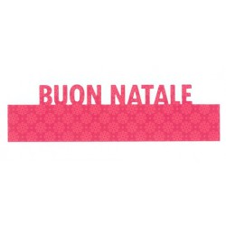 Impronte d'Autore - Fustella - BUON NATALE-  88063-CML-B