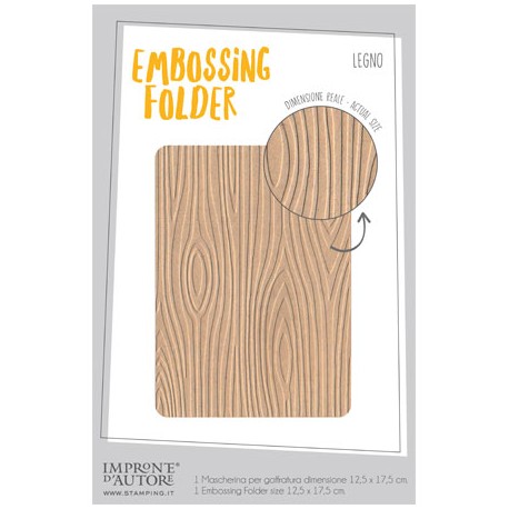 IMPRONTE D'AUTORE - Embossing Folder - GRIGLIA