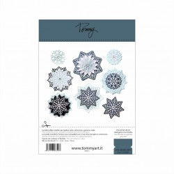 TOMMY - fustella –LACE SNOWFLAKES   -TDC0047