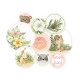 P13 - Abbellimenti - WOODLAND CUTIES- Tags Set  01 -P13-WDC-21