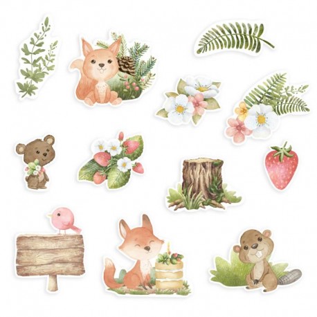 P13 - Ephemera Set- SECRET GARDEN - P13-SGR-33