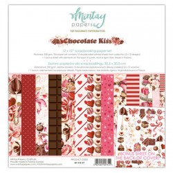 Mintay Papers - Chocolate Kiss, 30x30 cm (12"x12") - MT-KIS-07