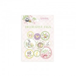 P13 - Abbellimenti - SPRING IS CALLING- Tags Set  01 -P13-SPC-21