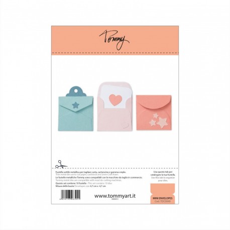 TOMMY - fustella – Mini envelopes ® - TDC0049